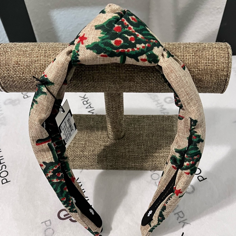 LELE SADOUGHI NWT AUTHENTIC PINE EVERGREEN WOVEN KNOTTED HEADBAND